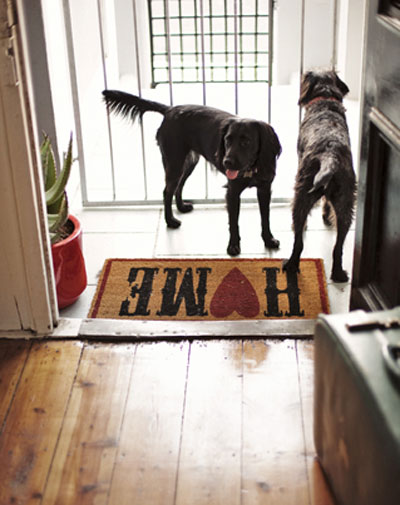 Home inspiration: Welcome mat